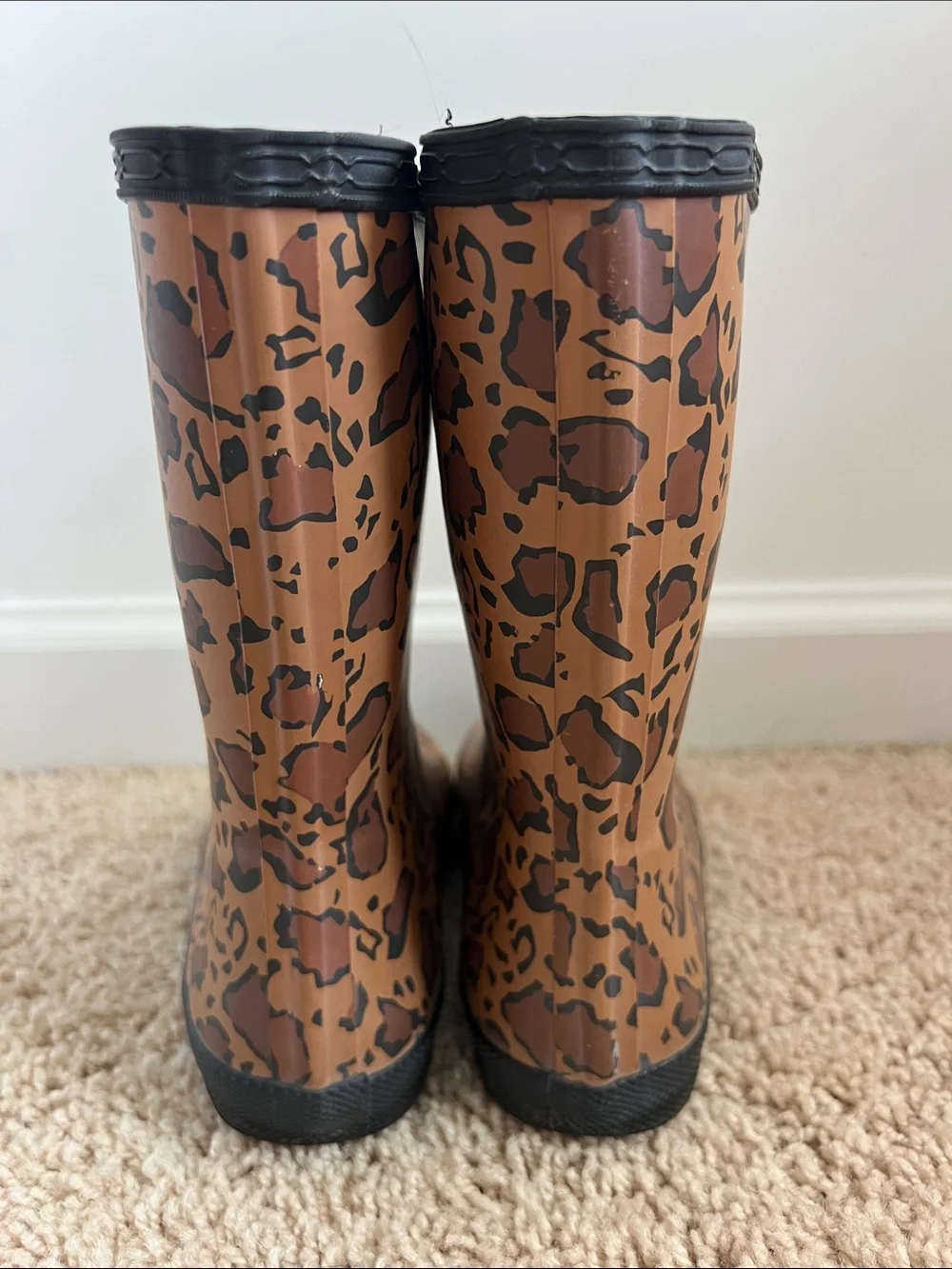 Hunter Little Girls Cheetah Boots